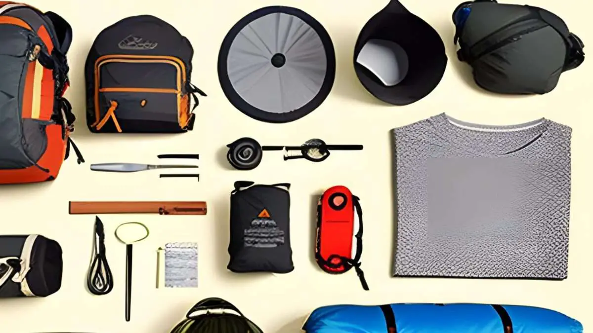 An image illustrating a well-planned packing strategy for a camping trip.