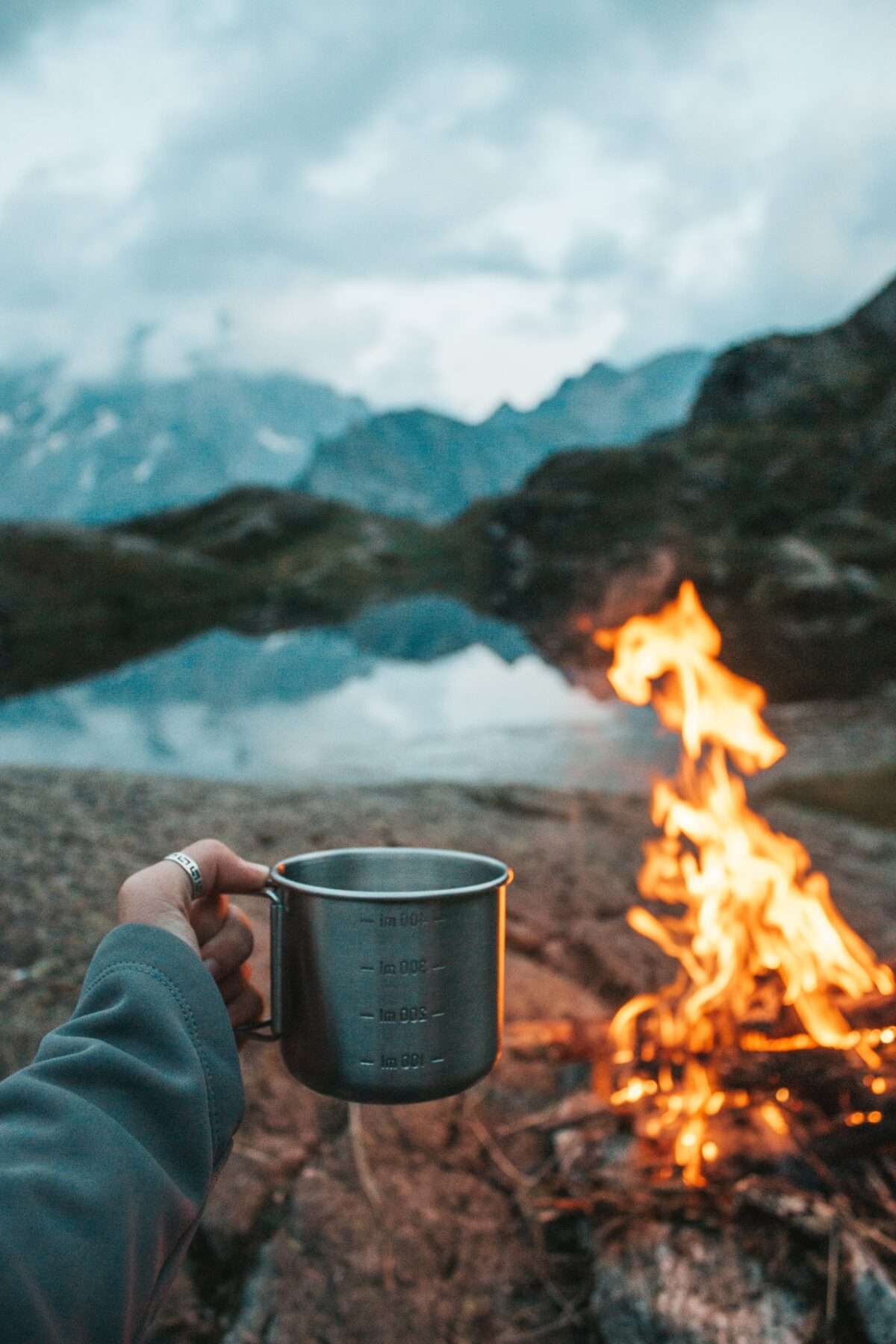 Cooking delicious meals during camping