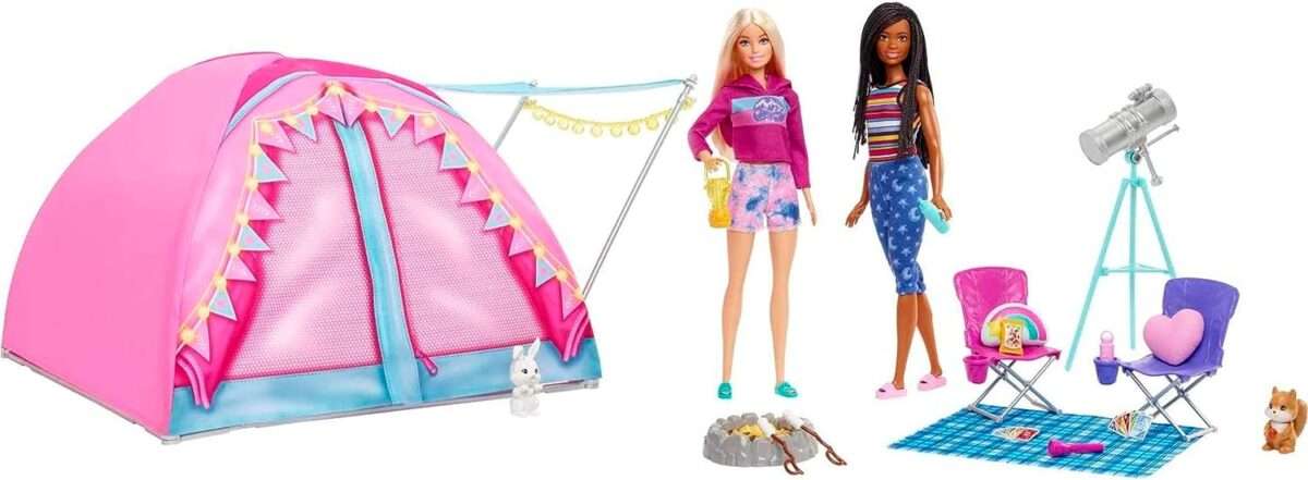 Barbie tent Camping