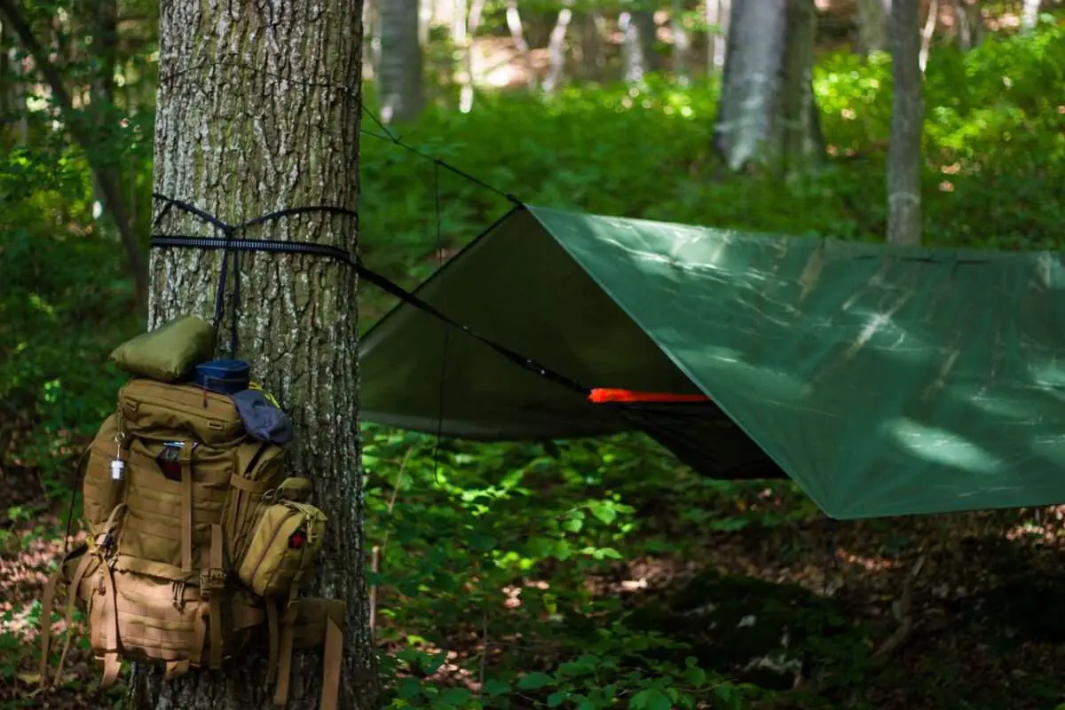 Doing camping without a tent