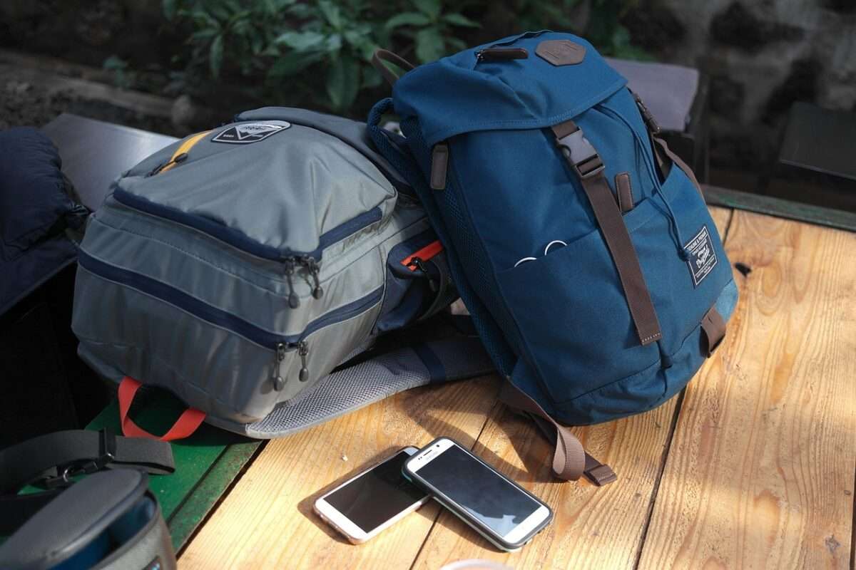 Bag for storage during camping