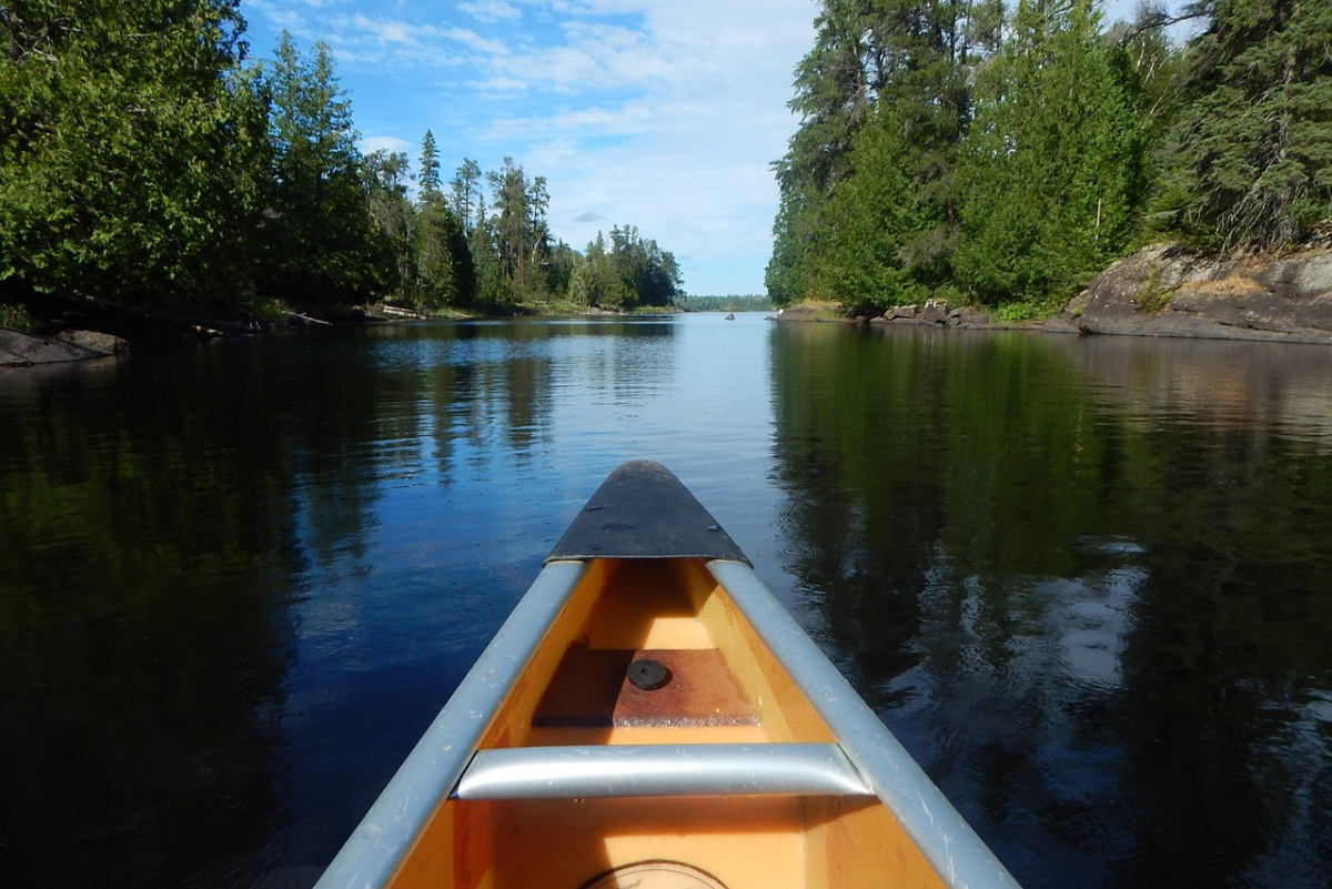 Boundary Waters Canoe Area USA for off Grid Camping